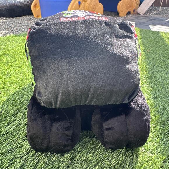 Monster Jam Grave Digger Plush Stuffed Monster Truck Toy Collectible 10 Inch - Picture 4 of 9